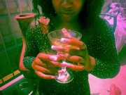 Drinking daddy’s juices in public OF@dirtymoufpiece 5/16