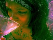 Drinking daddy’s juices in public OF@dirtymoufpiece 9/16