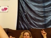 Tammy Taylor  fucks big dildo on live webcam 15/16