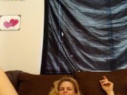 Tammy Taylor  fucks big dildo on live webcam 16/16