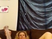 Tammy Taylor  fucks big dildo on live webcam 4/16