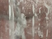 Got caught Washing my big ass in the shower by my neighbor 15/16