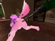 Furry Girl Gets Fucked by a Machine 6/16