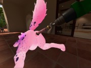 Furry Girl Gets Fucked by a Machine 7/16