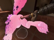 Furry Girl Gets Fucked by a Machine 9/16