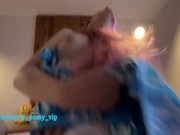 Hot girlfriend invited me for a perfect blowjob and creampie 9/16