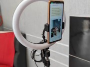 I MADE A VIDEO CALL WITH MY WIFE WHEN I WAS AT TWO HOT GIRL'S HOUSE HAVING SEX 1/16