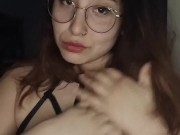 playing with my tits. i want you to finish on them. 6/16