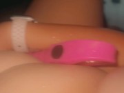 Horny milf squirts all over herself 15/16