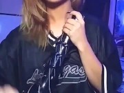 Blonde Taking Bong Rips 2/16