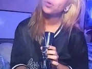 Blonde Taking Bong Rips 6/16