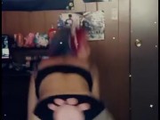 Smoking While Twerking & Shaking Ass With Butt Plug Tail 11/16