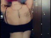 Smoking While Twerking & Shaking Ass With Butt Plug Tail 8/16