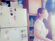 Titty Tease While I Put Dishes Away 15/16