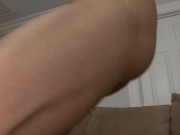 Armani St James is a gorgeous blonde teen, who grew a humongous pair of bouncing knockers. 11/16