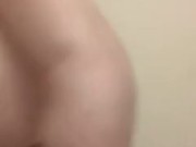 Anal fun time with Crystal dildo 14/16