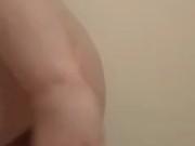 Anal fun time with Crystal dildo 3/16