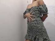 Cute girl getting horny in panties 🥵 11/16