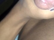 Punheta até gozar na boquinha pauzão gostoso🔥🤤 15/16