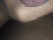 Punheta até gozar na boquinha pauzão gostoso🔥🤤 3/16