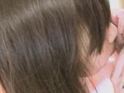 Pussy tease and penetration for the Japanese mom with hairy snatch 8/16