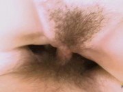 Her hairy Japanese cunt gets hammered and left with a pulsating creampie 11/16