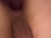 Purple dildo in my ass 8/16