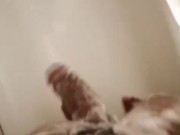 Playing in the bathroom 6/16