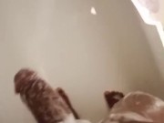 Playing in the bathroom 9/16