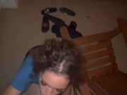 BBC giving me a facial and nutting in my mouth 6/16