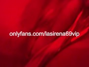 Naughty LaSirena69 relentlessly rubbing her pussy in the redlight! 8/16