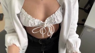 Real sex with a sexy doctor. Fake doctor