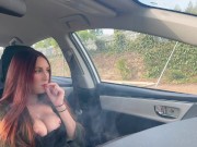 Artemisia Love 420 Smoke Fetish in the car / Big Tits Flashing Full videos on OF 6/16