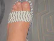 High Heel Pretty Feet Pedal Pumping 3/16