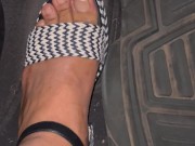 High Heel Pretty Feet Pedal Pumping 8/16