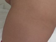 Horny French stepmom with big tits plays with her hairy pussy 16/16