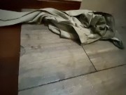 Desperate  Pee Guy with BBC Can't Hold Pee and Desperately wets himself 16/16