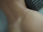 GF with perfect Ass Fucks Prone Position 8/16