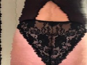 Try on haul slideshow in fitting room at la vie en Rose (Full Length Video Nude Version Coming Soon) 4/16