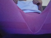 Squirting and soaking my leggins. Part I. 7/16