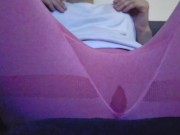 Squirting and soaking my leggins. Part I. 9/16