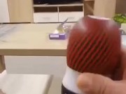 I masturbate, with Tenga fleshlight, I enjoyed it a lot, a lot of sperm 10/16