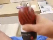 I masturbate, with Tenga fleshlight, I enjoyed it a lot, a lot of sperm 5/16