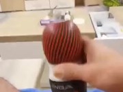 I masturbate, with Tenga fleshlight, I enjoyed it a lot, a lot of sperm 7/16