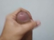 Solo masturbation until my cock squirts milk. Missing my wife traveling. 3/16