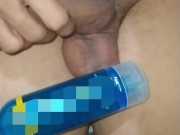 Cumming watching videos of friends from Pornhub. Wondering if his wife is up to something during the 1/16