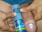 Cumming watching videos of friends from Pornhub. Wondering if his wife is up to something during the 4/16