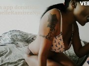 10 inch thick dick BLOW JOB COSPLAY ebony queen swallow cum 9/16