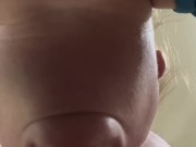 BAMBI BLOWS Hawk Tuah SENSUAL BLOWJOB CHEATING MILF SUCKING COCK  HUGE CUM 16/16