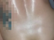 Big dick used to spank this married woman's big ass. Sitting and feeling the cum dripping down 9/16